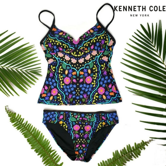 Kenneth Cole Reaction Other - Kenneth Cole NWT size small garden groove tankini